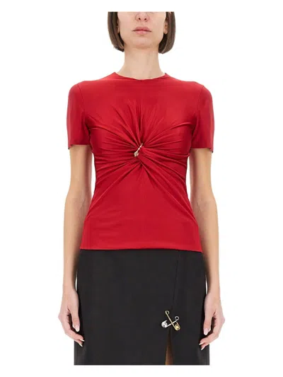 VERSACE WOMEN'S SAFETY PIN CURLED TOP
