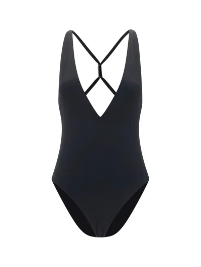Versace Women Safety Pin One Piece Swimsuit