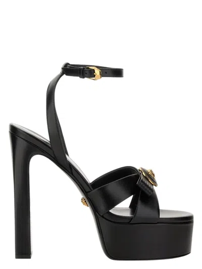 VERSACE WOMEN'S SANDAL GIANNI RIBBON
