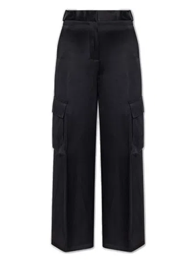 VERSACE WOMEN'S SATIN CARGO PANT