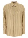 Versace Women Printed Silk Shirt