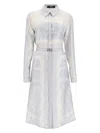 Versace Foulard Print Silk Twill Mini Dress