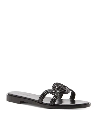 VERSACE WOMEN'S MEDUSA '95 FLAT SANDALS
