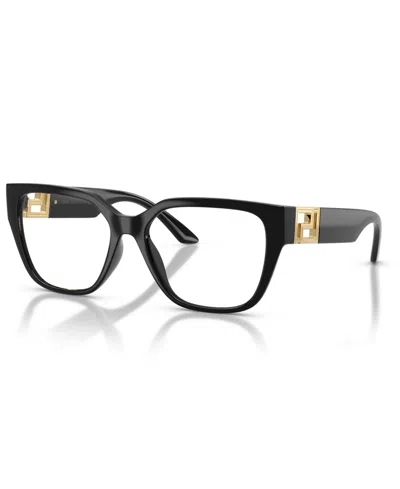 Versace Women's Square Eyeglasses, Ve3387u In Neutral