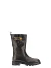 Versace Women's Stivale Safety Pin Boot