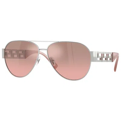 Versace Women's Sunglasses In Silver