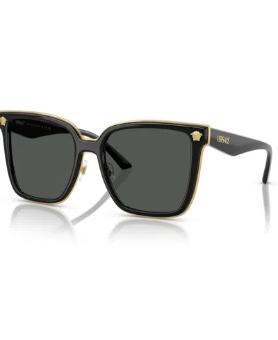 Versace Women's Sunglasses Ve2278d In Black