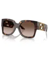 Versace Womens Ve4402 Butterfly-frame Acetate Sunglasses Brown In Havana