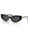 Versace Woman Sunglass Ve4470b In Green