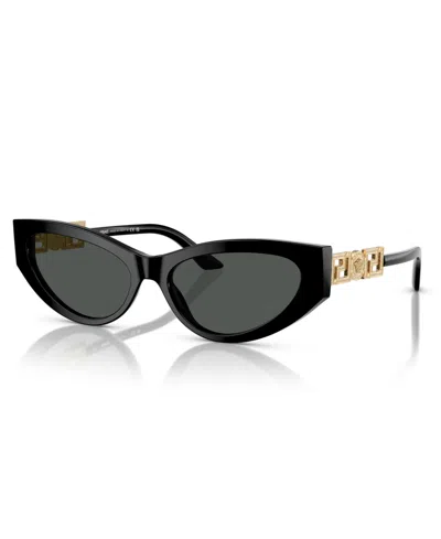 Versace Women's Sunglasses, Ve4470b In Black