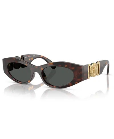 Versace Women's Sunglasses Ve4480u In Dark Grey