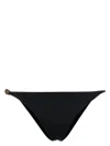 Versace Greek Chain Swim Slip In Black