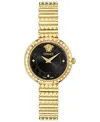 Versace Greca Goddess Petite Watch, 28mm In Gold