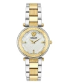 VERSACE WOMEN'S SWISS TWO-TONE STAINLESS STEEL BRACELET WATCH 35MM