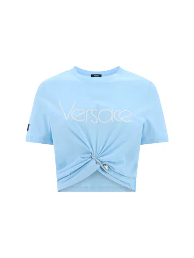 Versace Women T-shirt In Multicolor