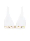 Versace Women Top With Greek In White