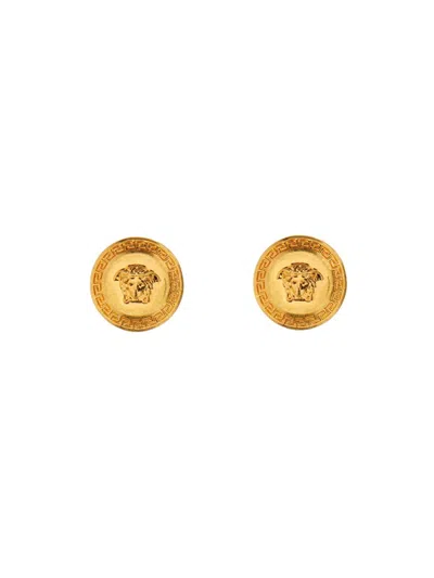 Versace Women Tribute Earrings In Gold