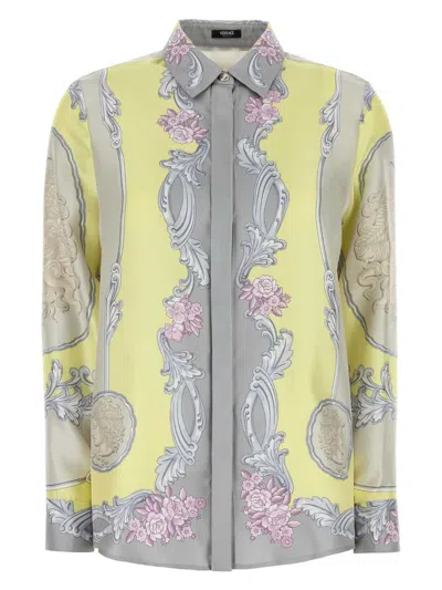 VERSACE WOMEN'S TWILL SHIRT