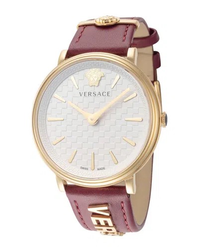 Versace Women's V-circle Watch In White