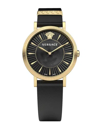 Versace Women's V-eternal Watch In Black