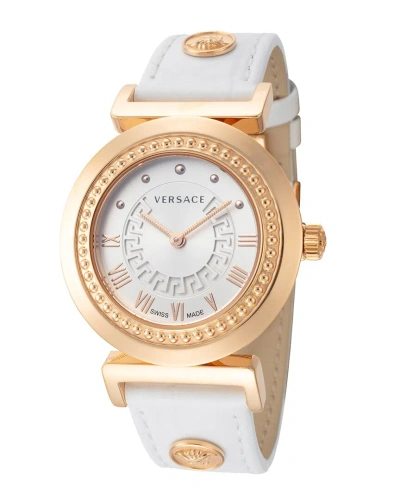 Versace Women's Vanity Watch In White
