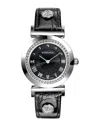 Versace Women's Vanity 35mm Stainless Steel & Leather Strap Watch