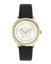 Versace 37mm Tte Slv Dial Slv Strap In Black