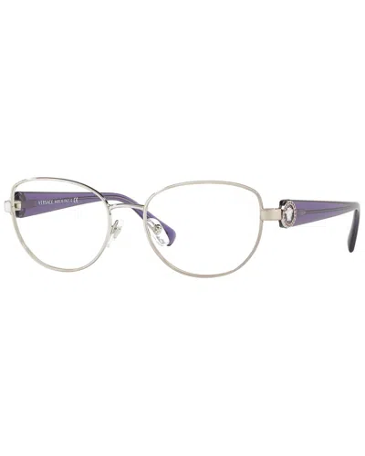 Versace Women's Ve1246b 54mm Optical Frames In Silver