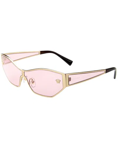 Versace Women's Ve2205 67mm Sunglasses In Pink