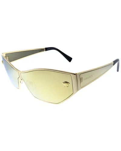 Versace Women's Ve2205 67mm Sunglasses In Yellow