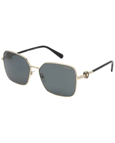 Versace Women's Ve2227 59mm Polarized Sunglasses In Yellow