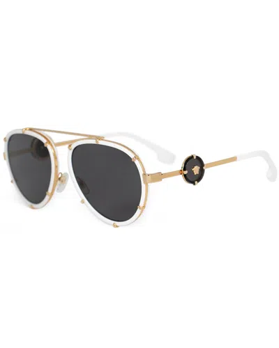 Versace Women's Ve2232 61mm Sunglasses In Gold