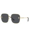 Versace Woman Sunglasses Ve2246d In Gold