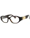 Versace Women's Ve3320u 56mm Optical Frames In Gold