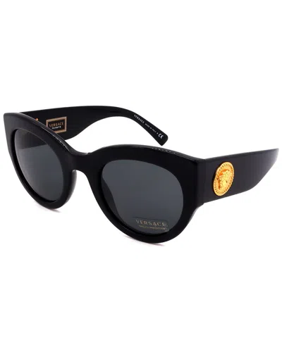 Versace Women's Ve4353 51mm Sunglasses In Black