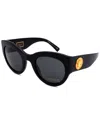 Versace Ve4353 Black Female Sunglasses In Black