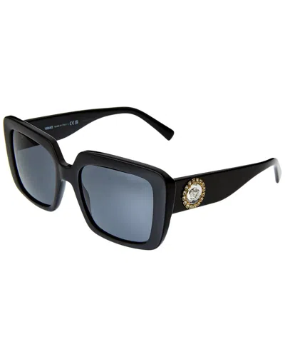Versace Women's Ve4384b 54mm Sunglasses In Black