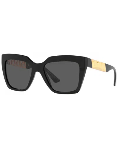 Versace Women's Ve4418 56mm Sunglasses In Black