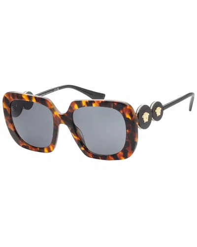 Versace Women's Ve4434 54mm Sunglasses In Brown