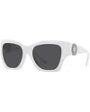 Versace Women's 54mm White Sunglasses