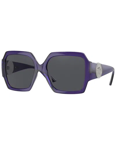 Versace Women's Ve4453 56mm Sunglasses In Purple