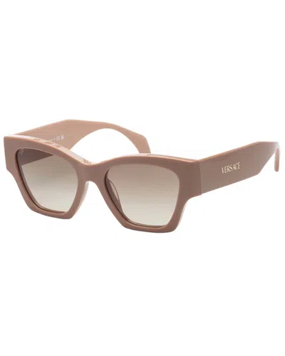 Versace Women's Ve4492u 53mm Sunglasses In Brown