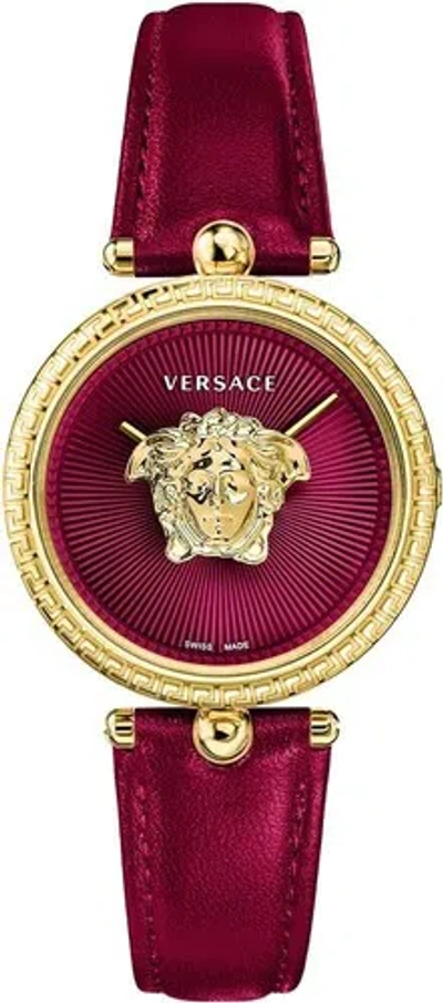 Pre-owned Versace Women's Vecq00418 Palazzo Empire 34mm Quartz Watch