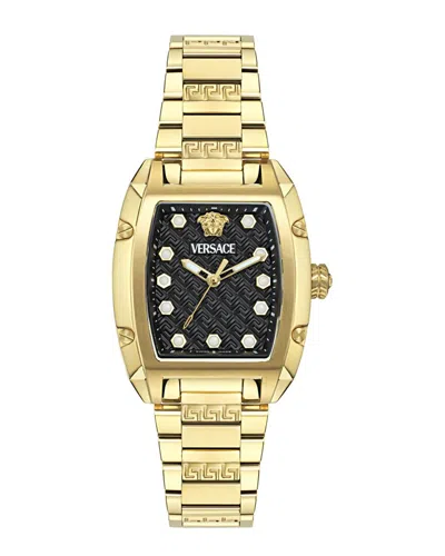 Versace Women's  Dominus Watch In Gold