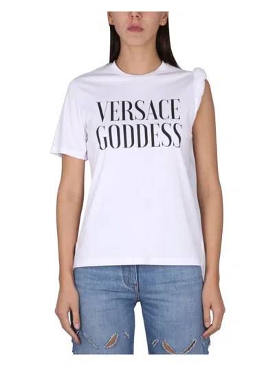 VERSACE WOMEN'S VERSACE GODDESS T-SHIRT