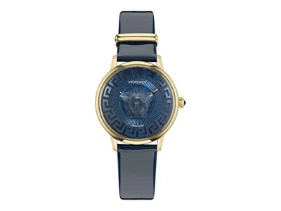 Pre-owned Versace Women's  Medusa Alchemy Ve6f00223 Watch In Stainless Steel In Silver