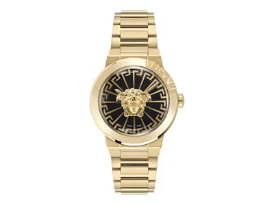 Pre-owned Versace Women's  Medusa Infinite Ve3f00522 Watch In Stainless Steel In Silver