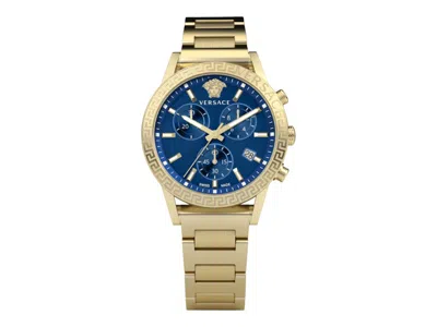Pre-owned Versace Women's  Sport Tech Vekb00722 Watch In Stainless Steel In Silver