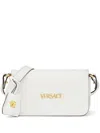 Versace Logo-lettering Shoulder Bag In Multicolor