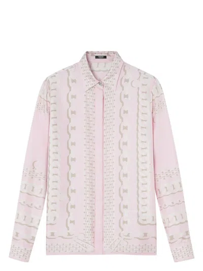 VERSACE WOMEN'S VERSACE TREASURE SILK SHIRT
